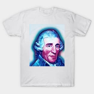 Joseph Haydn Snowy Portrait | Joseph Haydn Artwork 13 T-Shirt